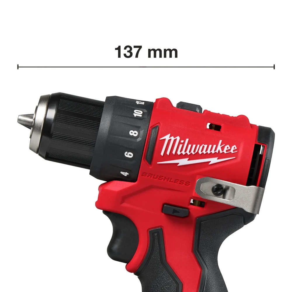 Дрель Milwaukee M12 BLDDRC-202C (4933499686) 2