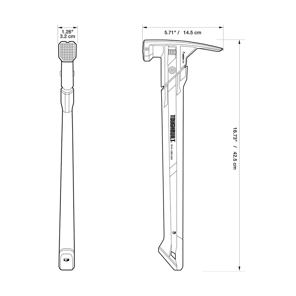 Молоток ToughBuilt TB-H1-1SBR-S20X 7