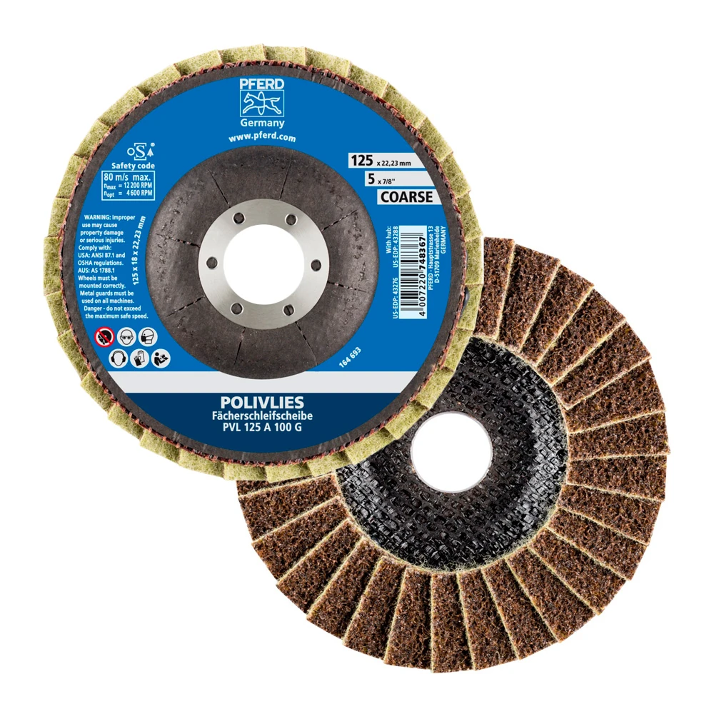 Круг шлифовальный Pferd PVL 125 A 100 G 1