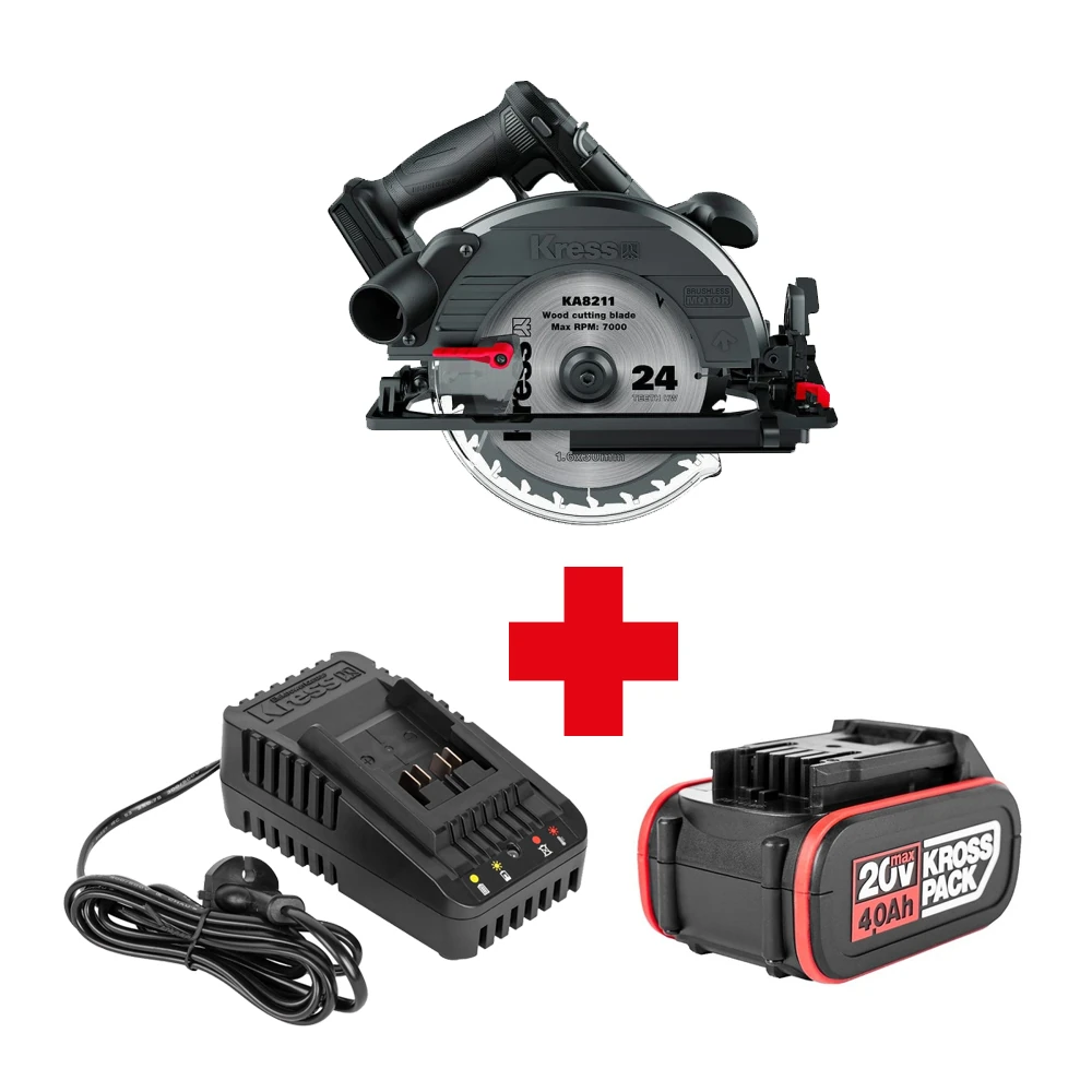 Пила дисковая KRESS KUE15.9+KPB2004+KCH2006 1