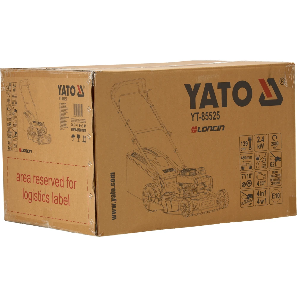 Газонокосилка бензиновая Yato сад YT-85525 15
