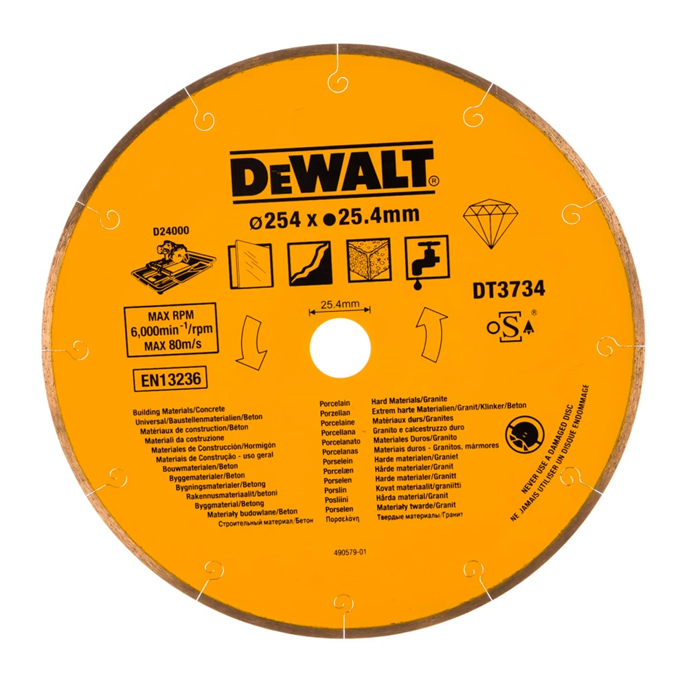 Круг алмазный DeWALT DT3734-QZ 1