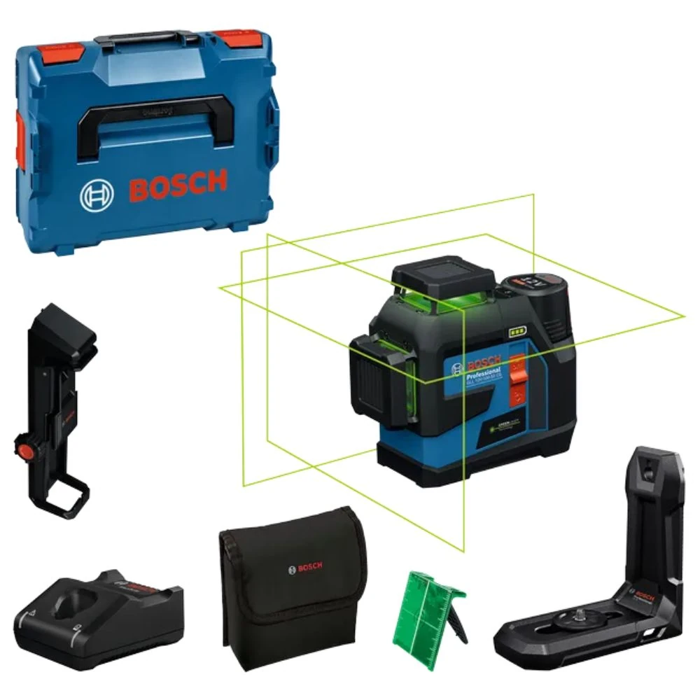 Нивелир Bosch GLL 12V-100-33 CG + LB10 + DK20 + АКБ 12V + ЗУ + Lboxx 1