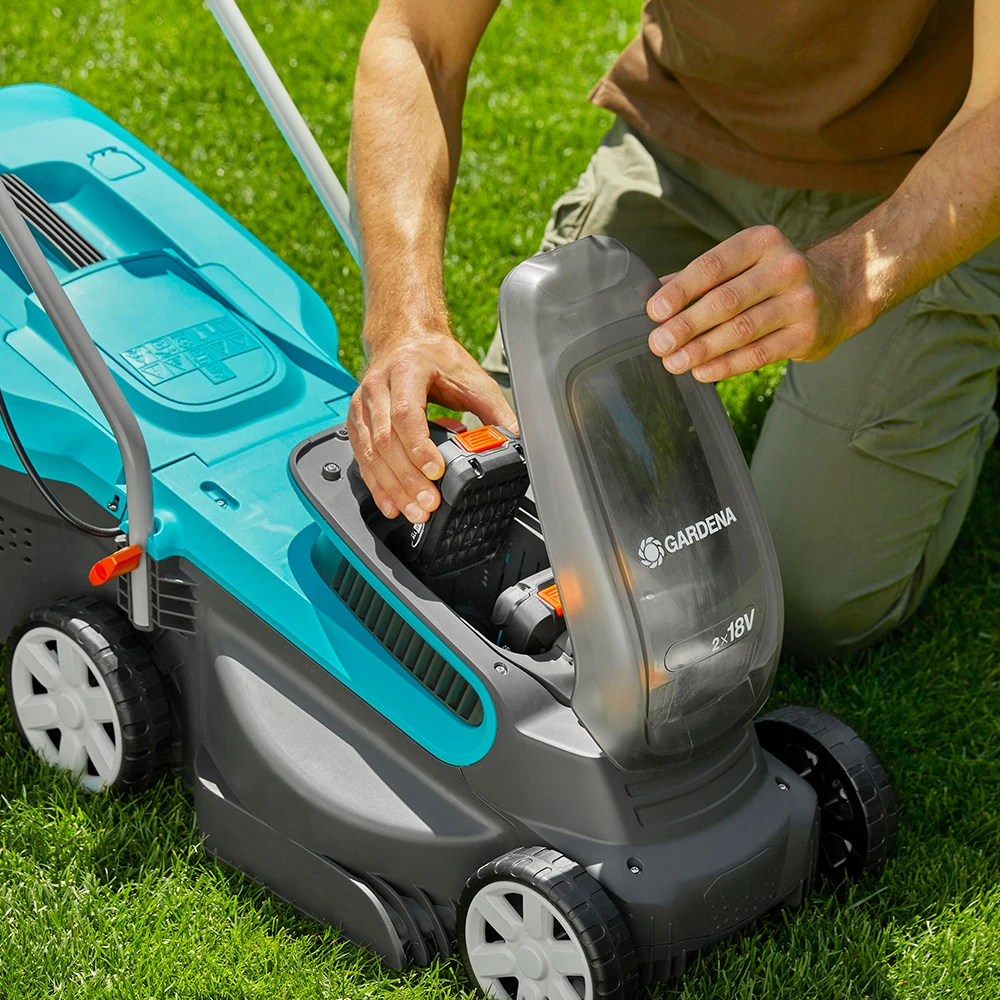 Газонокосилка аккумуляторная Gardena 14621-20 3