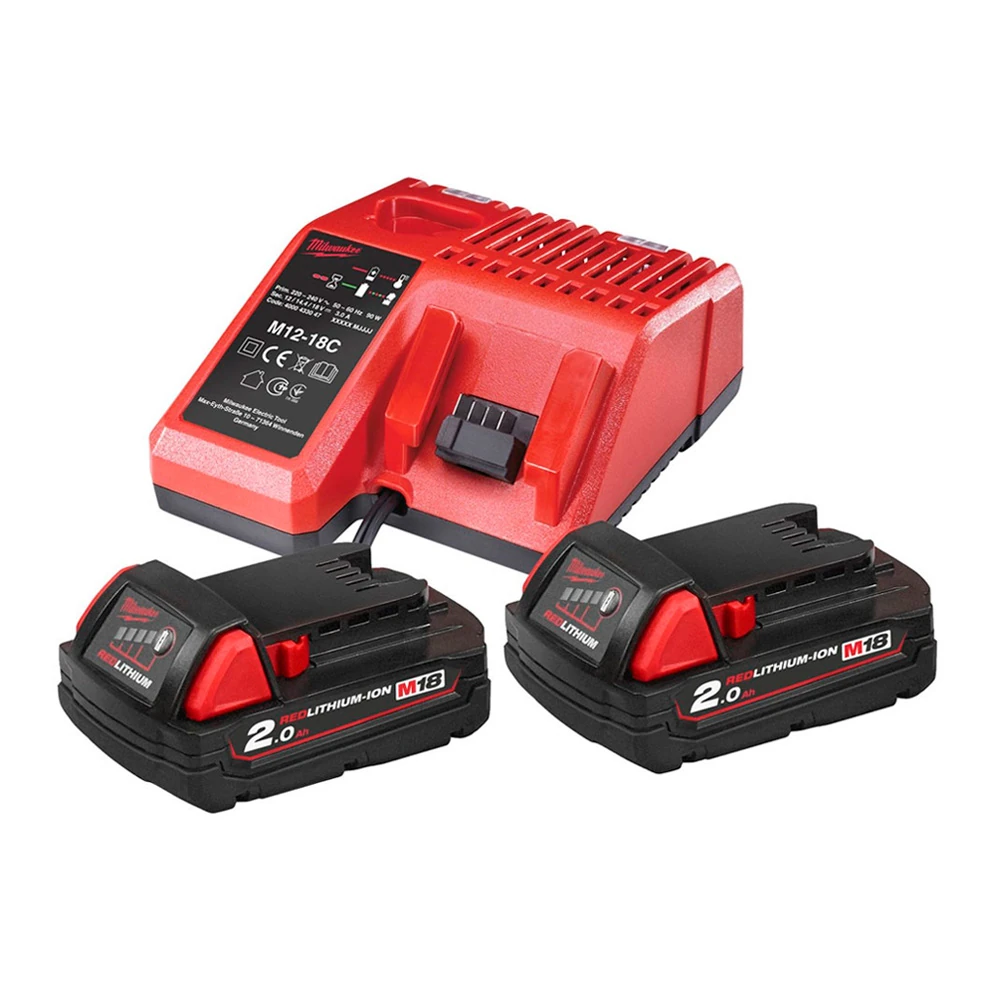 Энергокомплект Milwaukee M18 NRG-202 (4933459213) 1