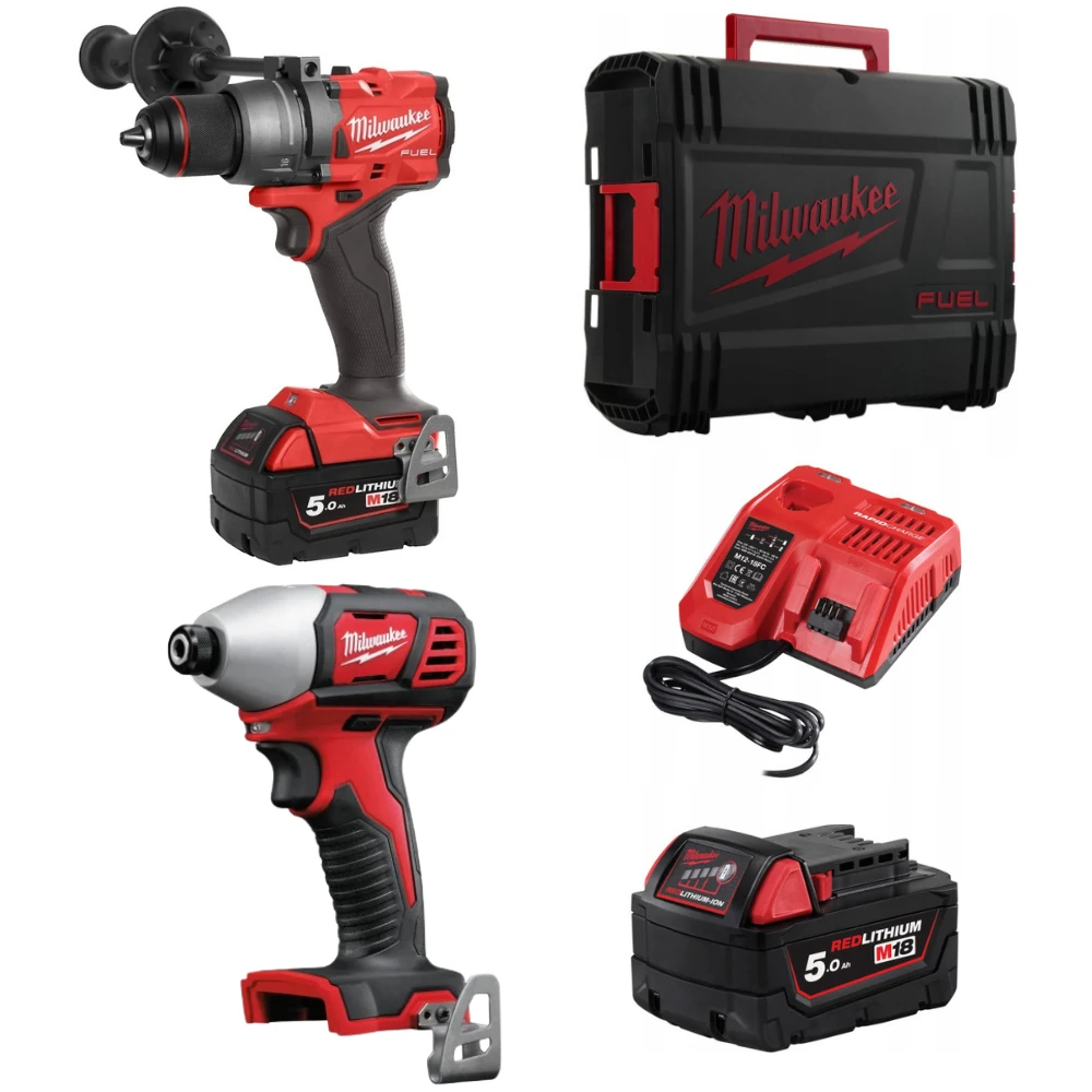 Набор инструментов Milwaukee M18 FDD3-502X (4933479863) + M18 BID-0 (4933443570) 1