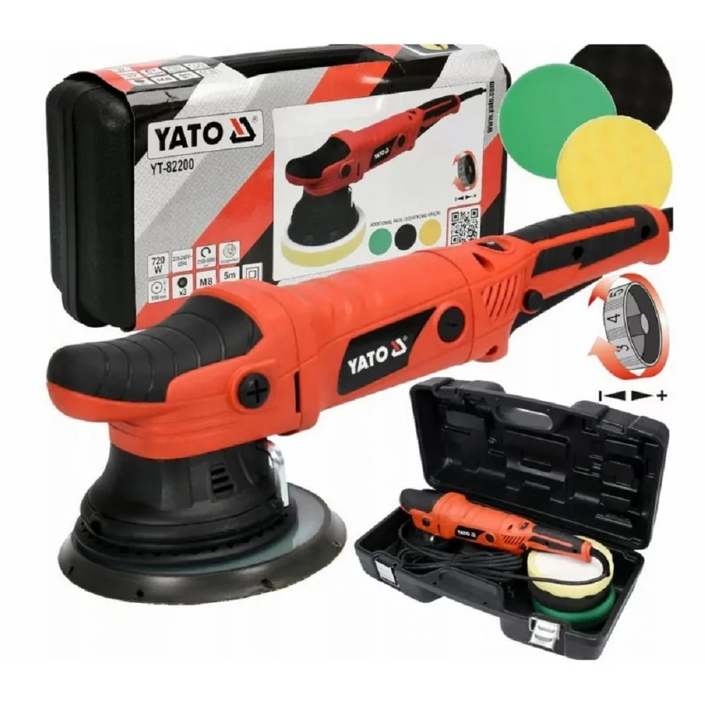 Полировальная машина YATO YT-82200 6