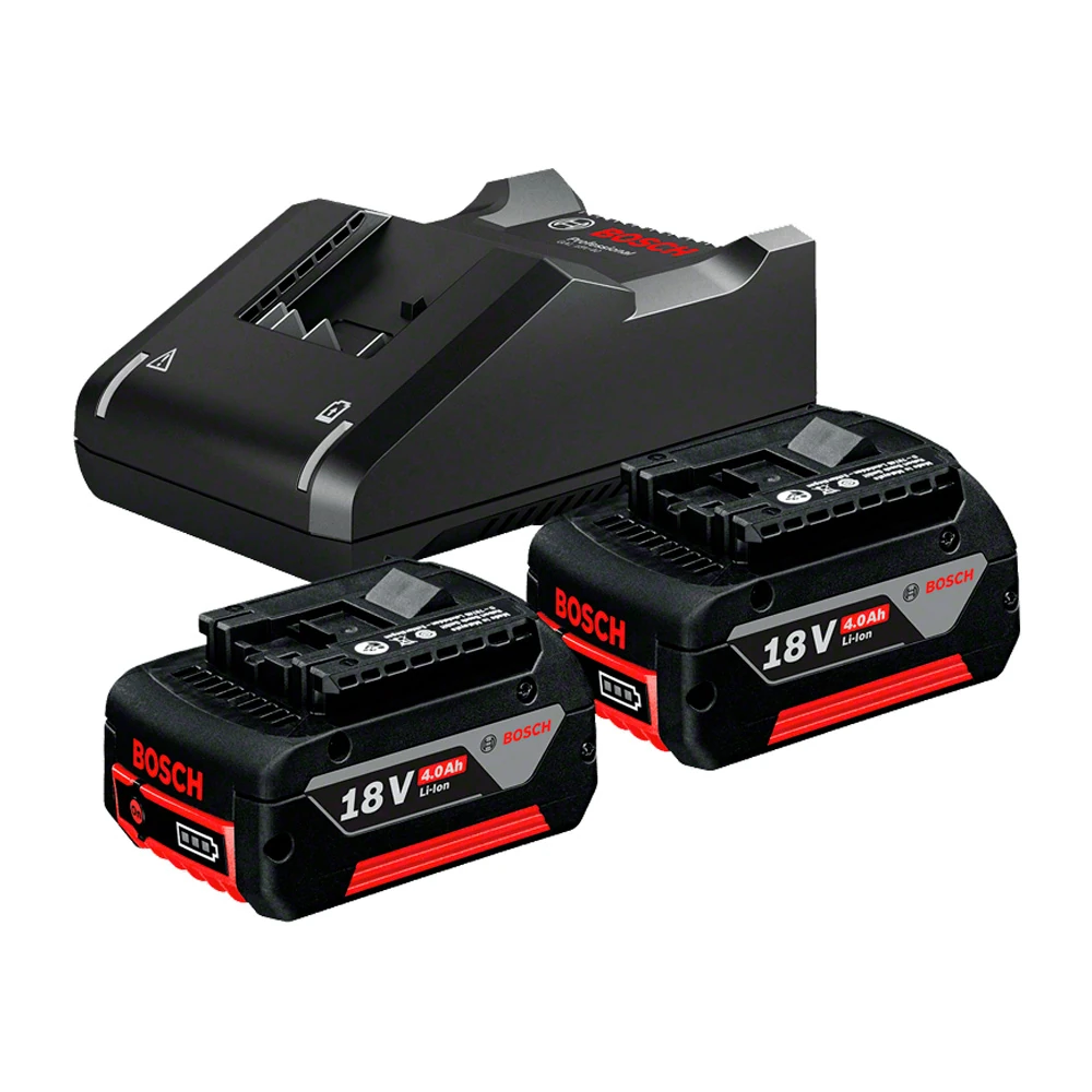 Энергокомплект Bosch GBA 2 x 18 В 4.0 Ач + GAL 18V-40 1