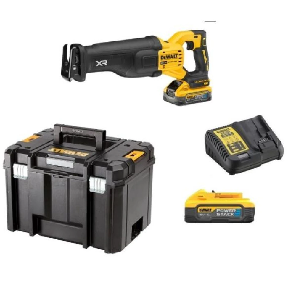 Пила сабельная DeWALT DCS386H2T-QW 1