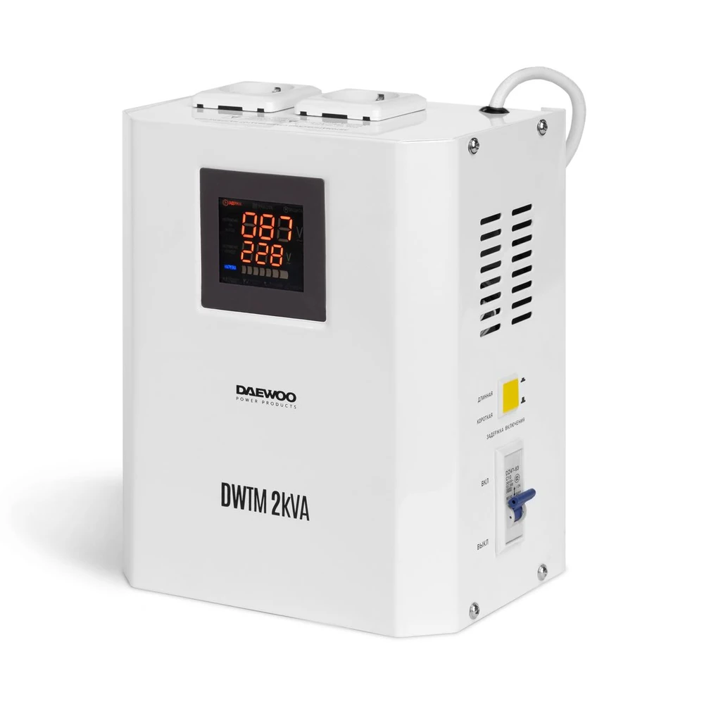 Стабилизатор Daewoo DWTM 2kVA 1