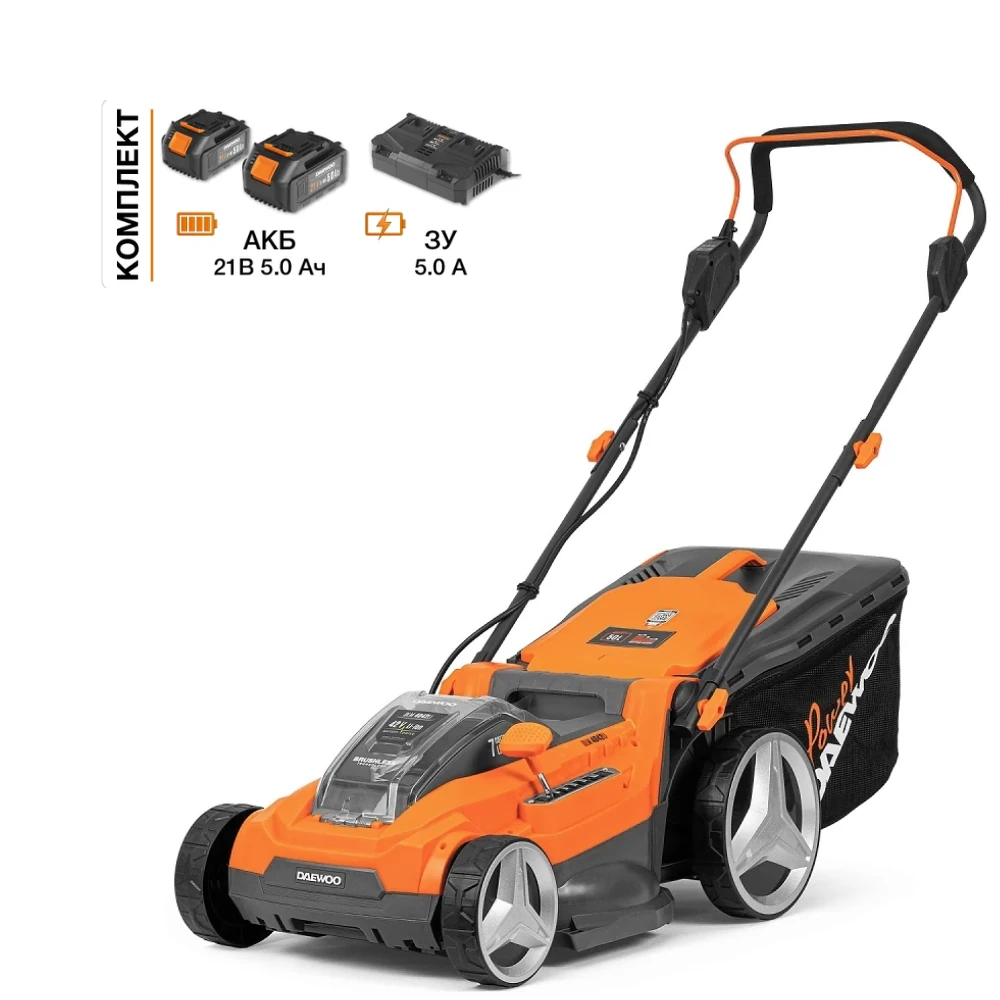 Газонокосилка аккумуляторная Daewoo DLM 4042Li SET 11