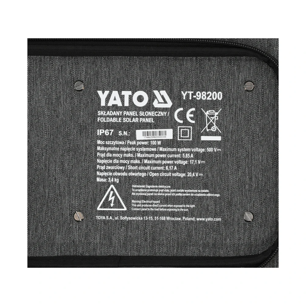 Зарядно-пусковое устр-во YATO YT-98200 8