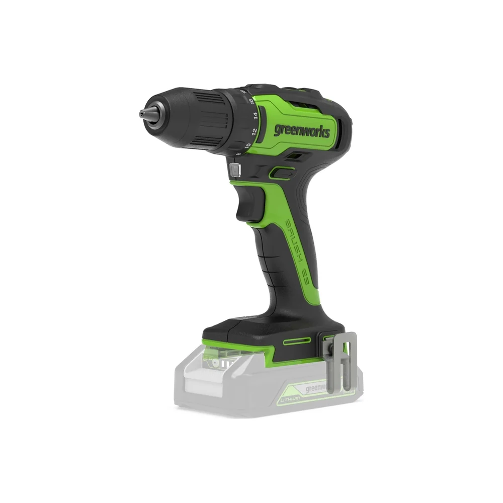 Шуруповерт Greenworks GD24DD35 (24V, без АКБ и ЗУ) 3704007 2