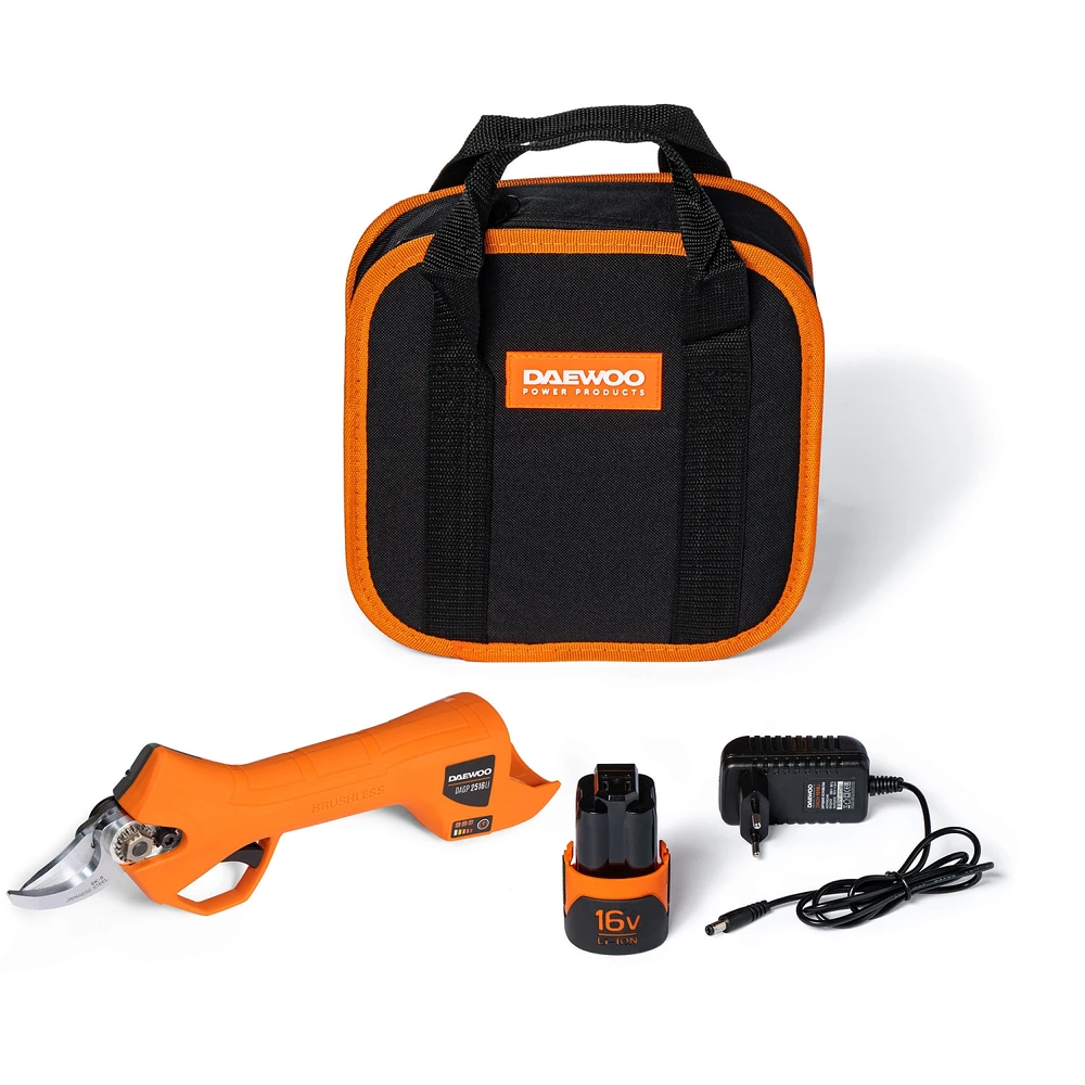 Секатор Daewoo DAGP 2516Li SET 9