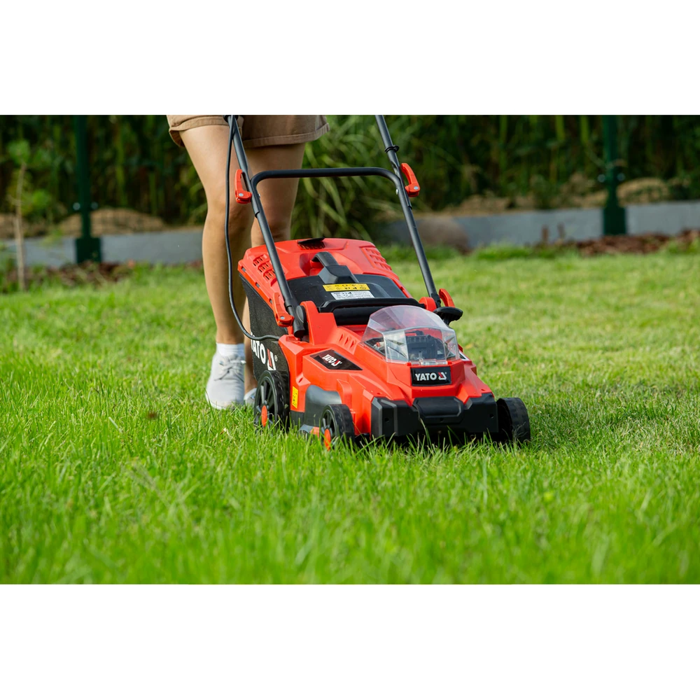 Газонокосилка аккумуляторная Yato сад YT-85222 8