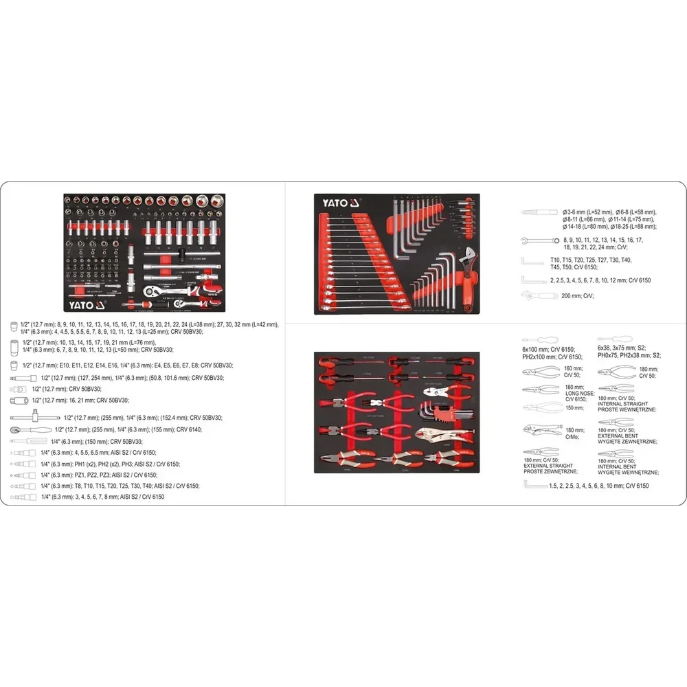 Тележка для инструмента YATO YT-55308 8