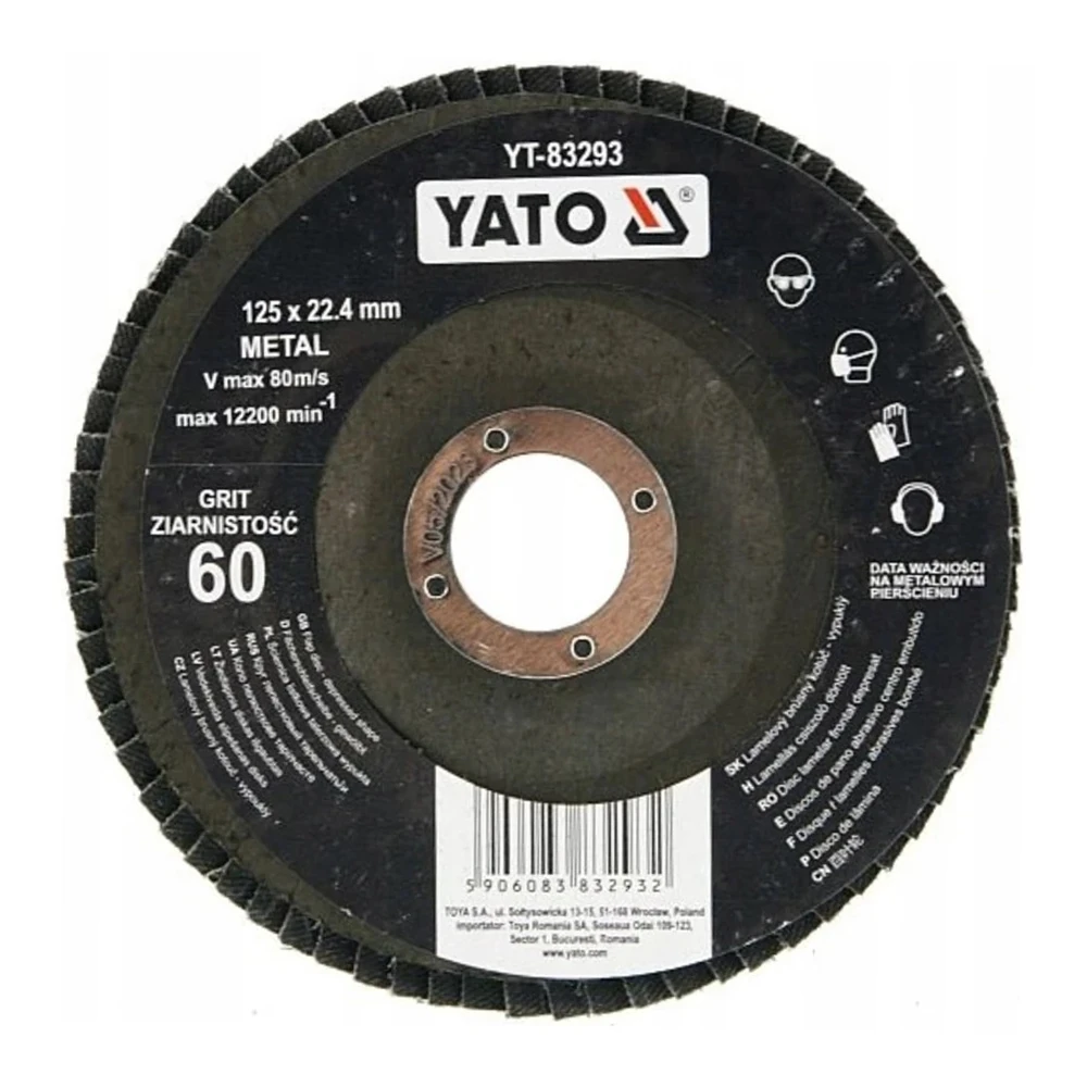 Круг шлифовальный YATO YT-83293 1