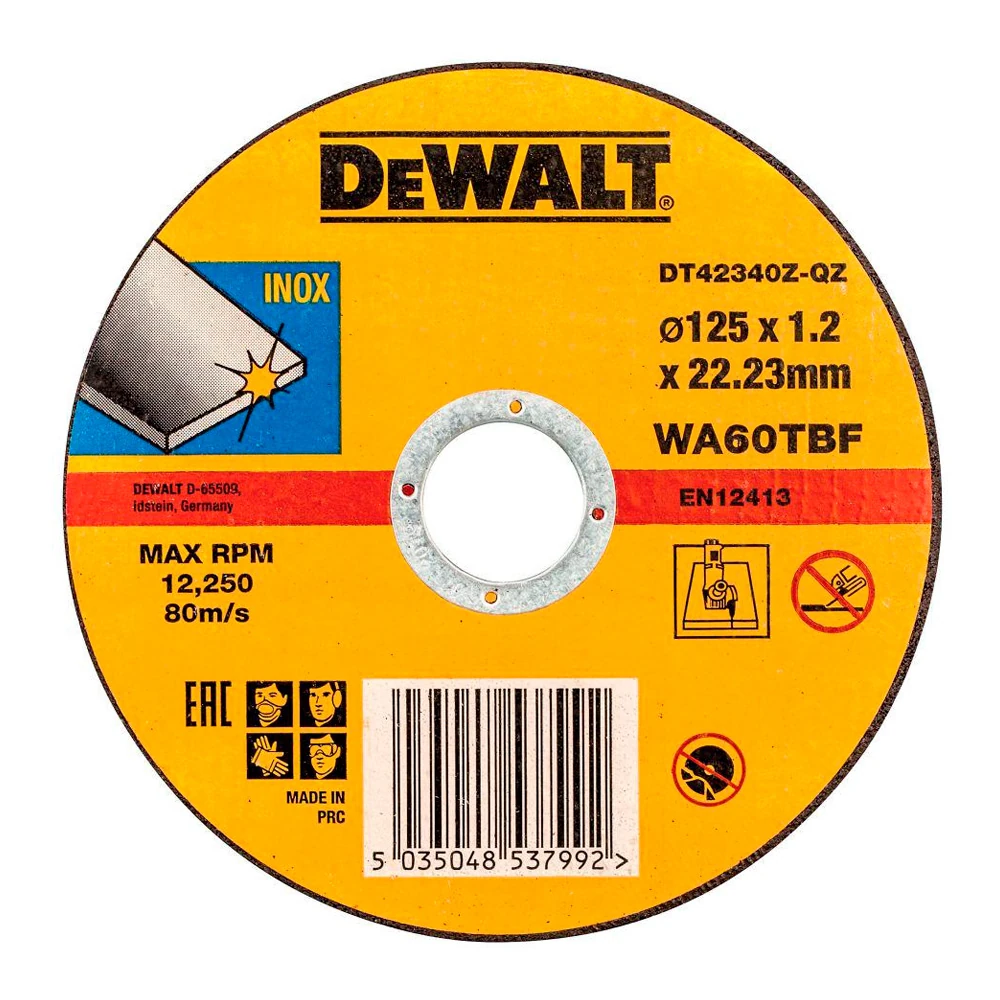 Круг отрезной DeWALT DT42340Z-QZ 1