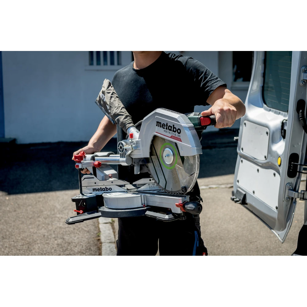 Пила торцовочная METABO KGS 18 LTX BL 305 (614305850) 7