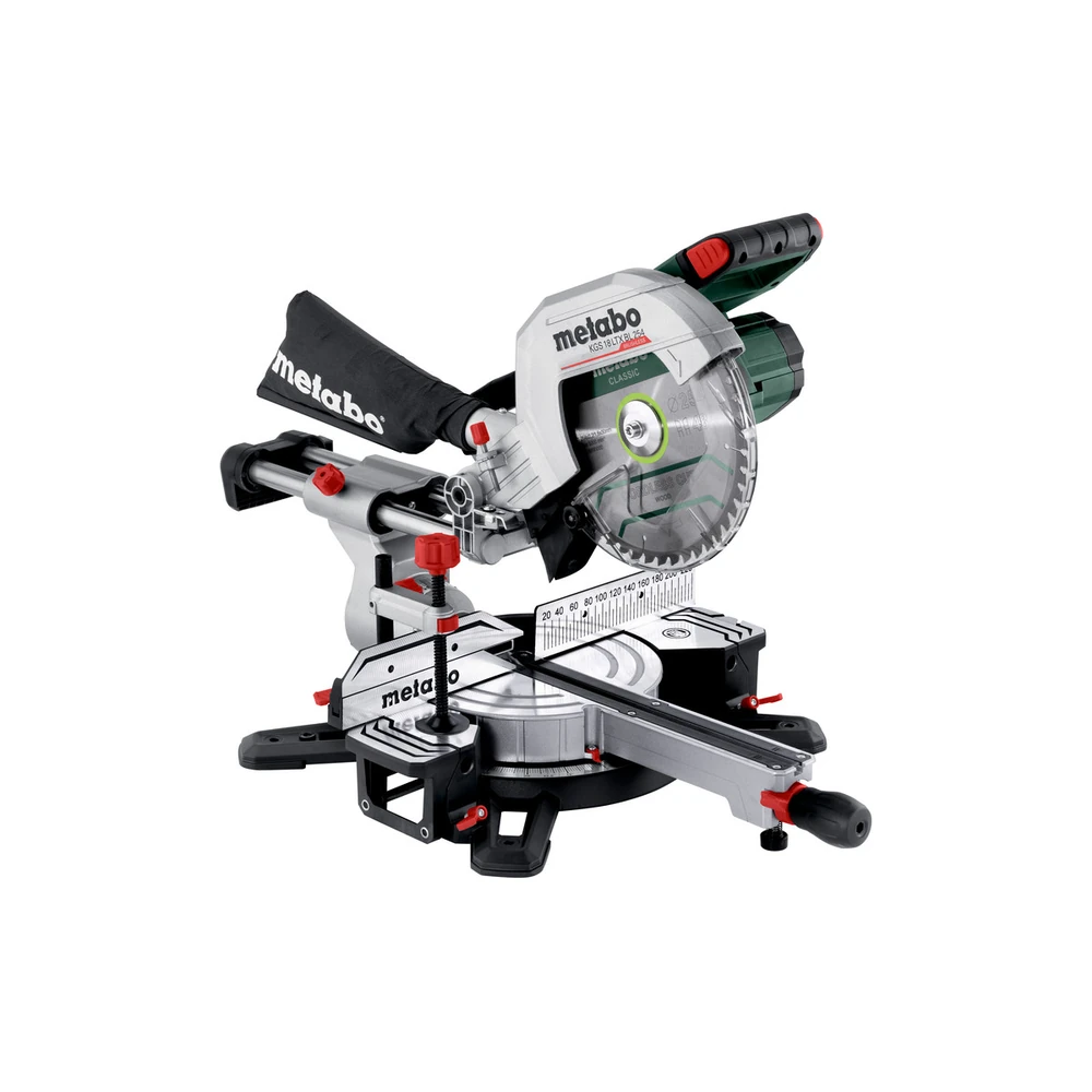 Пила торцовочная METABO KGS 18 LTX BL 254 (614254850) 1