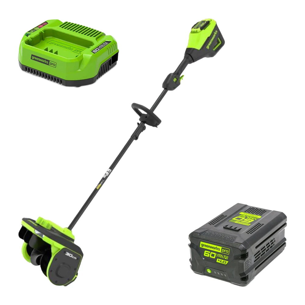 Снегоуборочная машина Greenworks GD60SS2 (60V c АКБ 4Ач и ЗУ) 2603207UB 1