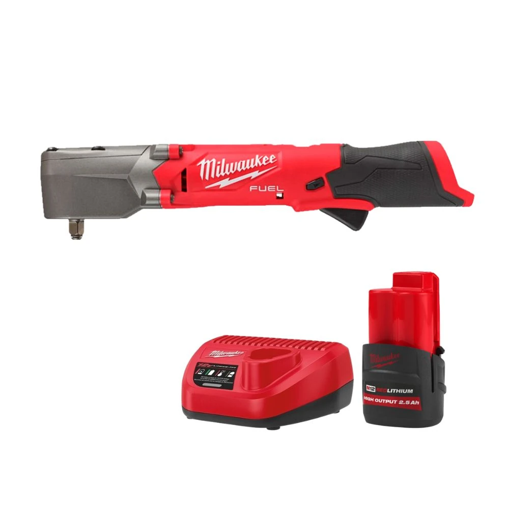 Угловой гайковерт Milwaukee M12 FRAIWF38-0 FUEL (4933471700) + M12 HB2.5 (4932480164) + C12 C (4932352000) 1