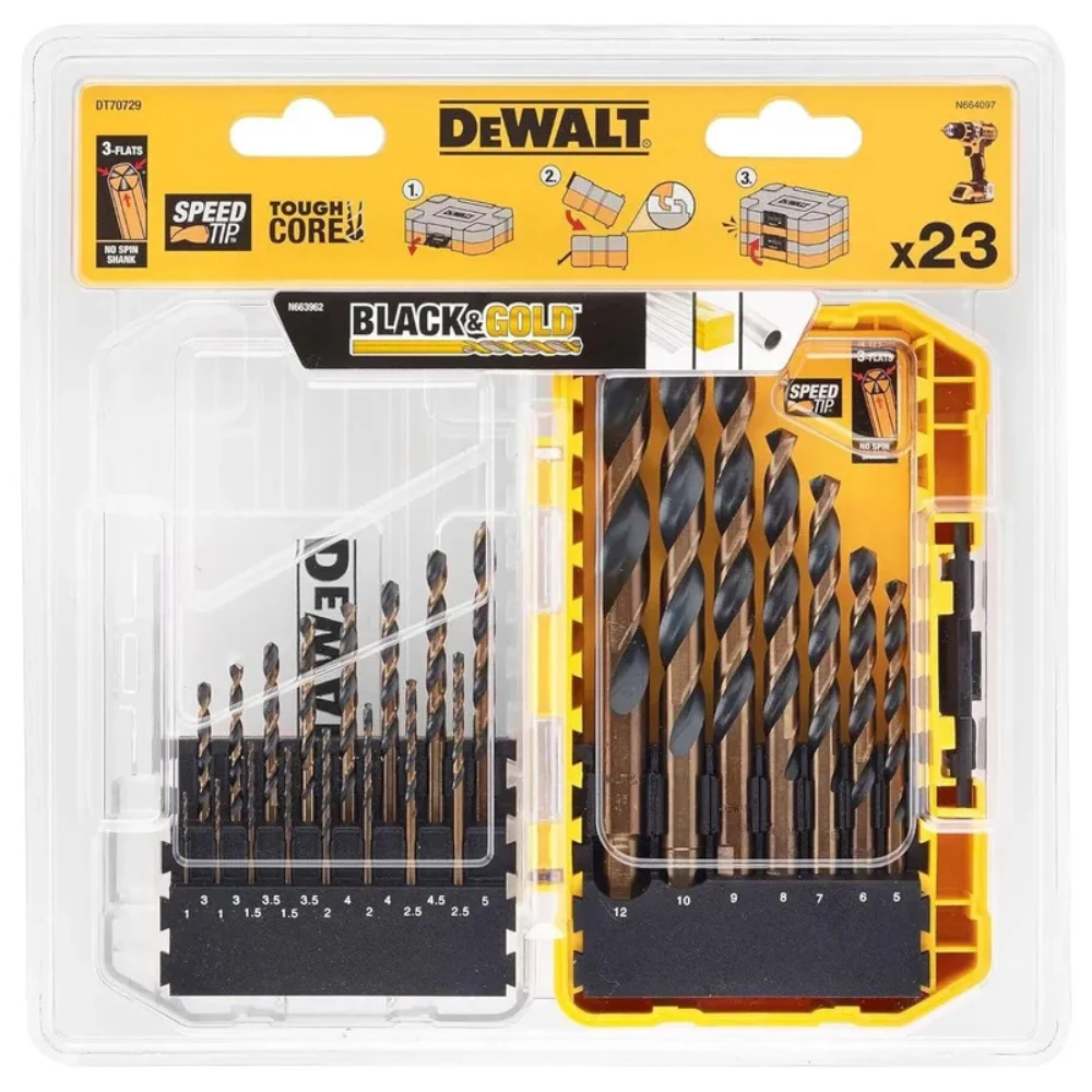 Набор сверл DeWALT DT70729-QZ 3