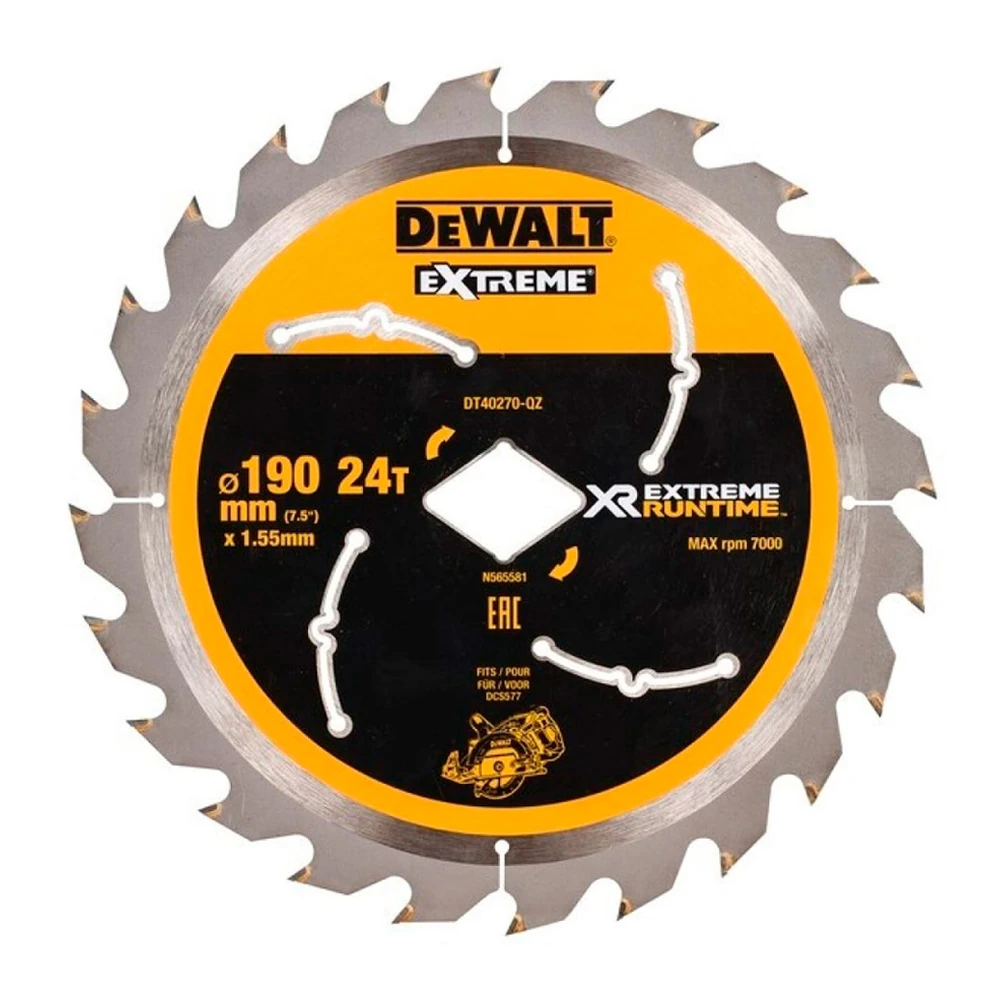 Диск пильный DeWALT DT40270-QZ 1