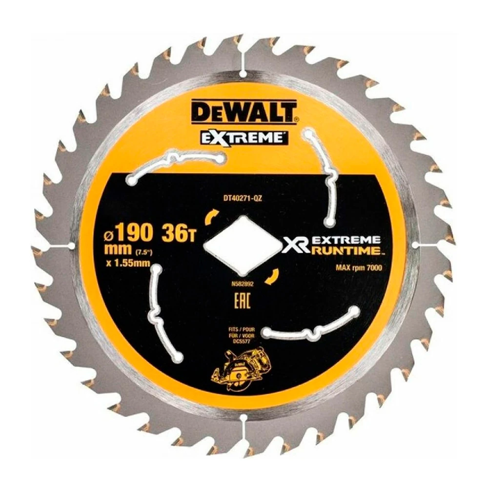 Диск пильный DeWALT DT40271-QZ 1