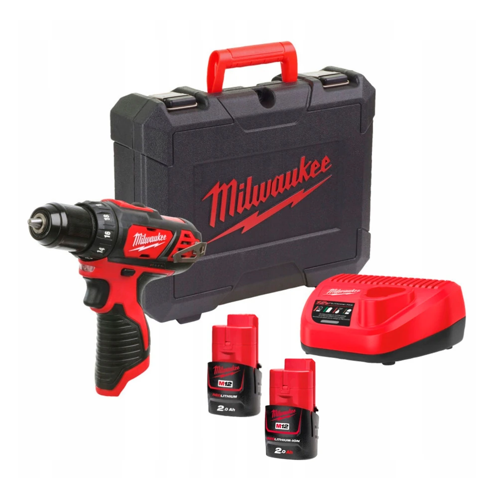 Дрель Milwaukee M12 BDD-202С (4933441915) 1