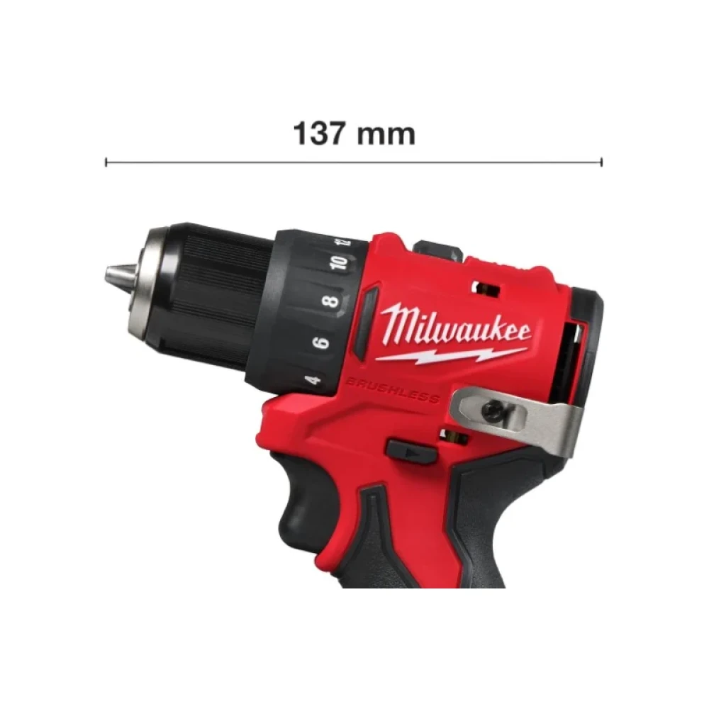 Дрель Milwaukee M12 BLDDRC-0 (4933499683) 5