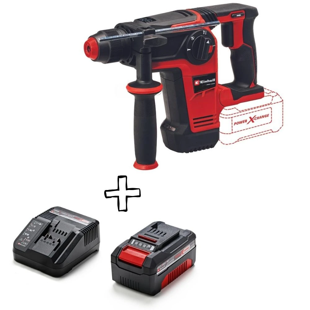 Перфоратор Einhell Germany AG TP-HD 18/26 Li BL (451426542) 1