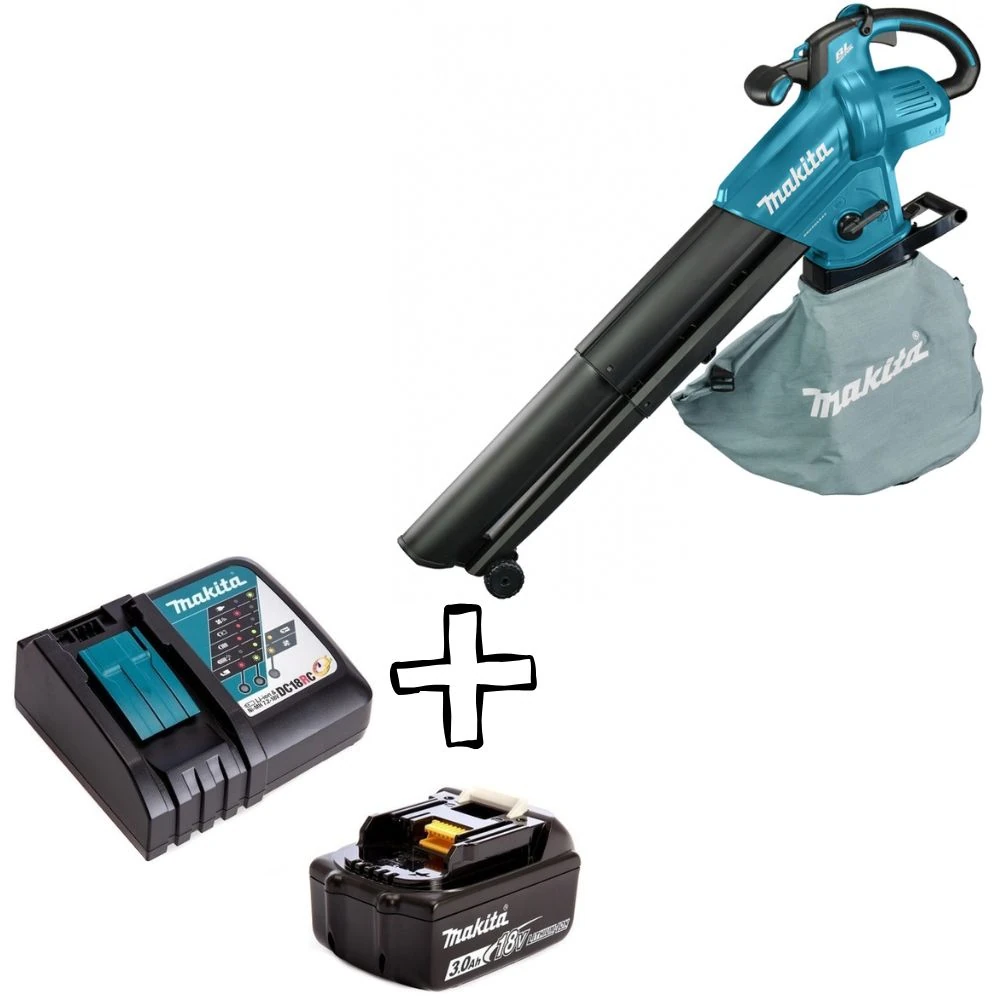 Воздуходувка Makita DUB187Z+191A25-2 (BL1830B+DC18RC) 2