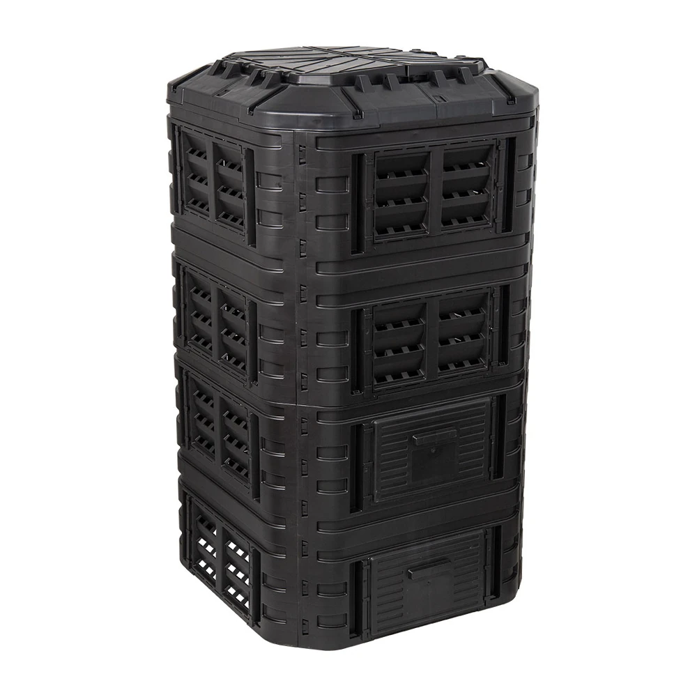 Компостер Patrol сад Модульный компостер 1260 л BLACK 1