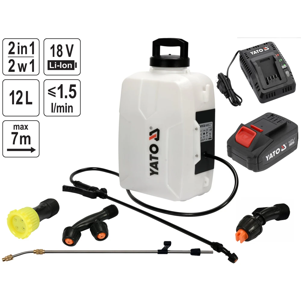 Опрыскиватель Yato сад YT-86211 (SET) 1