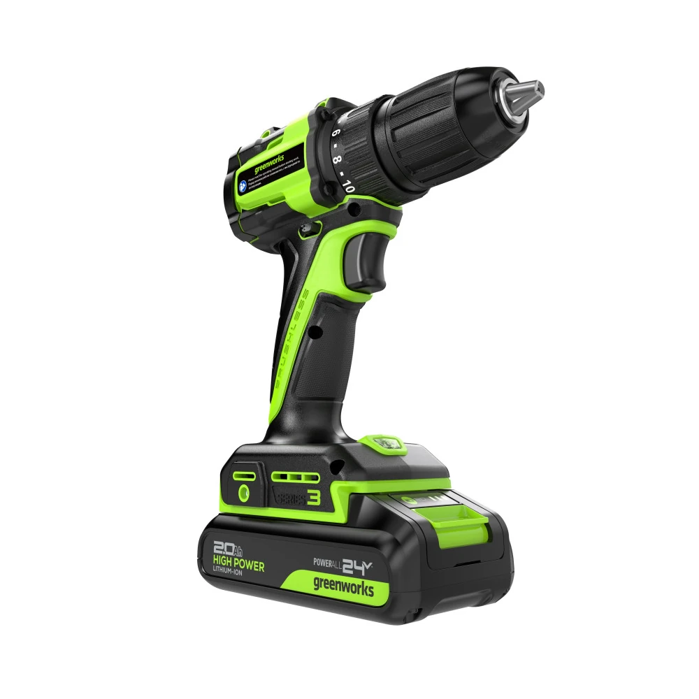 Шуруповерт Greenworks DD345 1