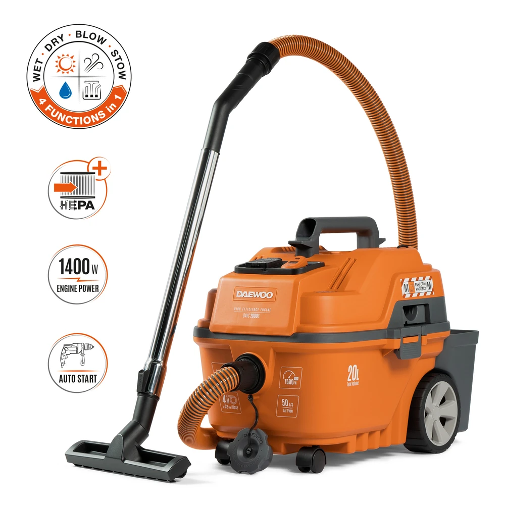 Пылесос Daewoo DAVC 2000S 1