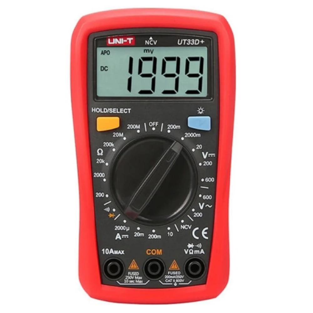 Мультиметр UNI-T UT33D+ 1