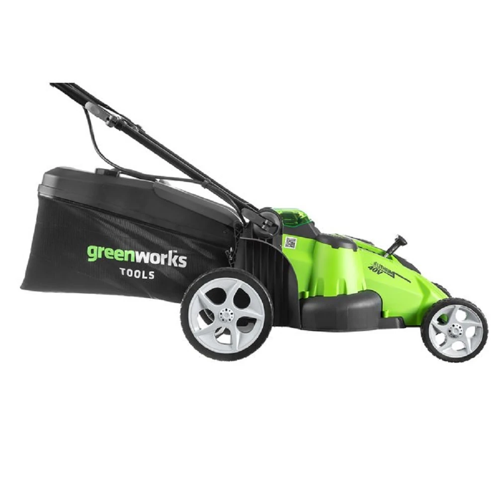 Газонокосилка аккумуляторная Greenworks G40LM49DBK4 (40V, 1хАКБ 4Ач и ЗУ) 2500207VB 2