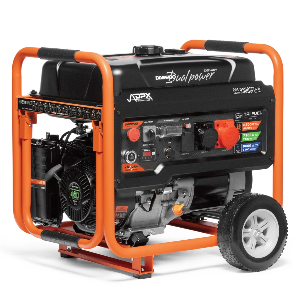 Электрогенератор Daewoo GDA 9500DPLi-3F 1