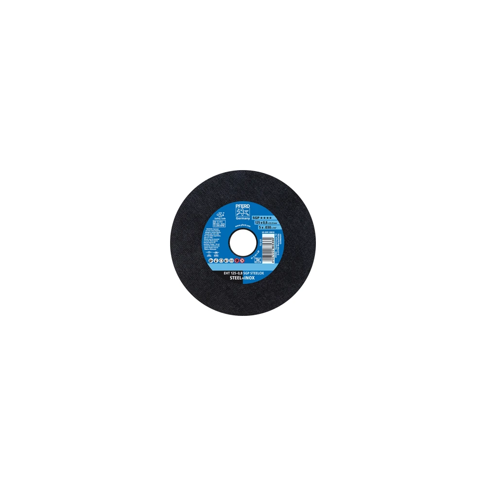 Круг отрезной Pferd EHT 125 - 0,8 SGP STEELOX 1