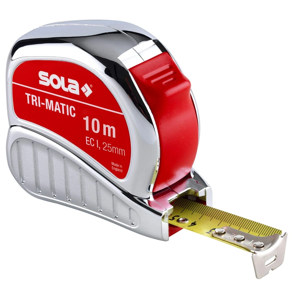 Рулетка SOLA Tri-Matic  TM 10 m 1