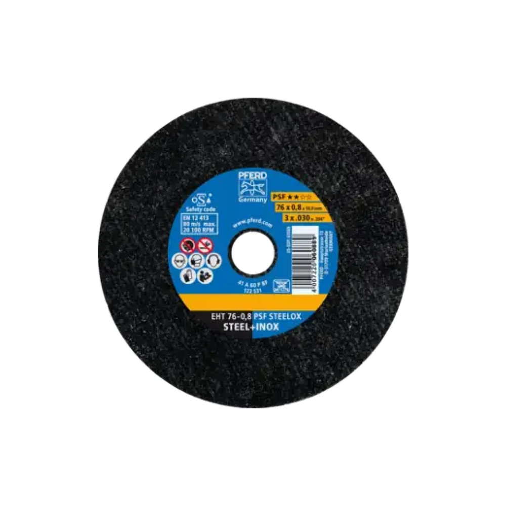 Круг отрезной Pferd EHT 76-0,8 PSF STEELOX/10 1