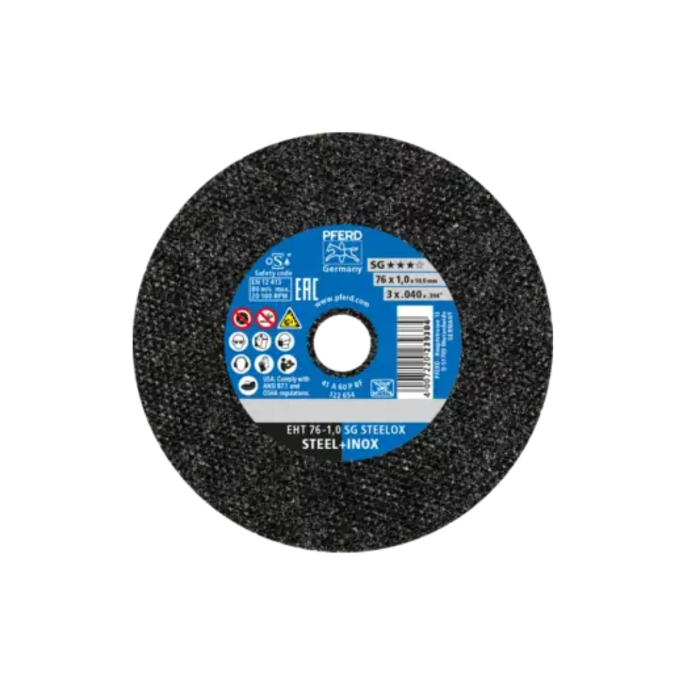 Круг отрезной Pferd EHT 76-1,0 SG STEELOX/10 1