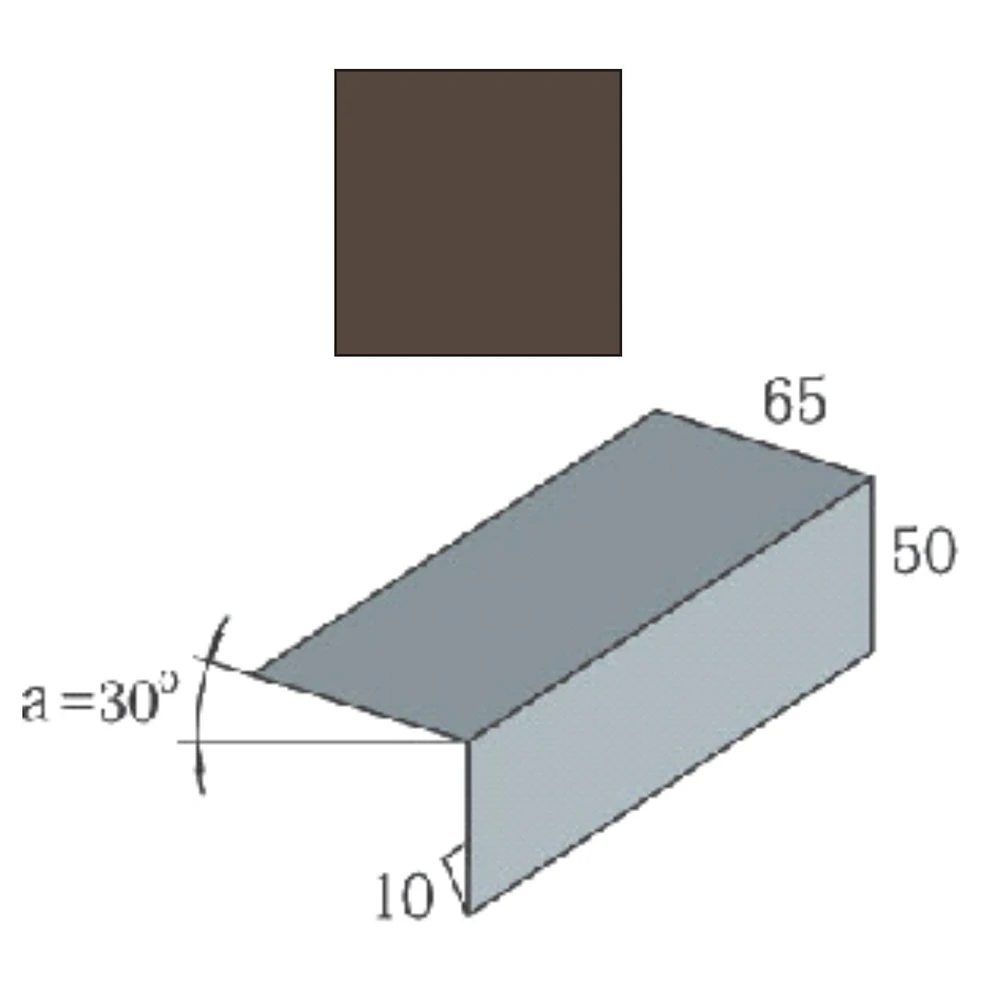Фартук Стройинвест Фартук S1 SV12,5 темно-коричневый 1