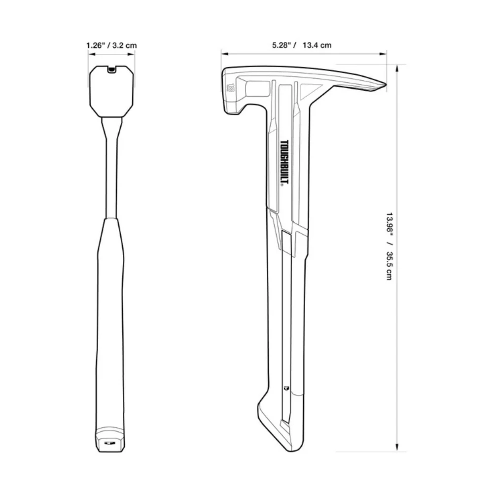Молоток ToughBuilt TB-H1-1R-S18 5