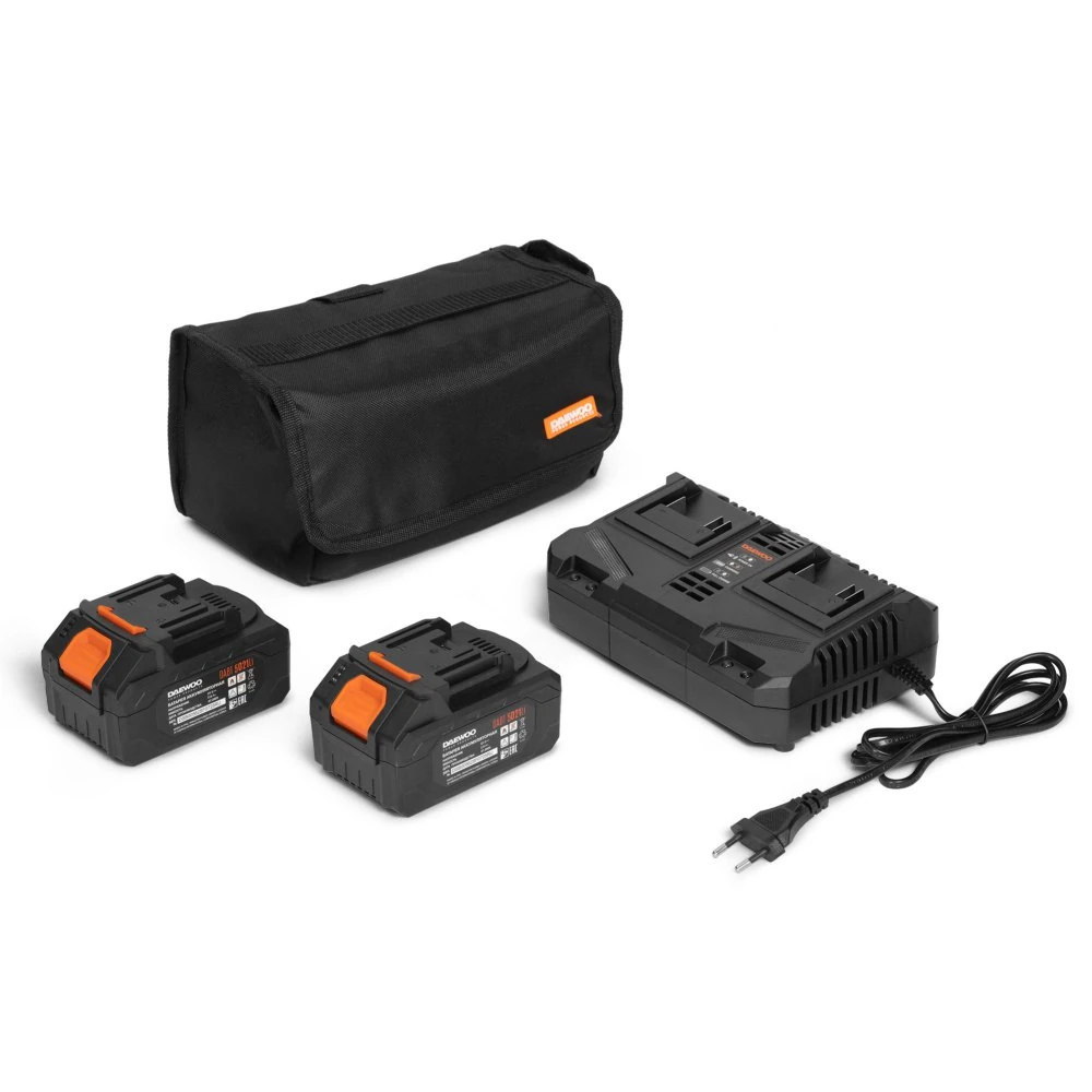 Газонокосилка аккумуляторная Daewoo DLM 5042Li-S SET 15