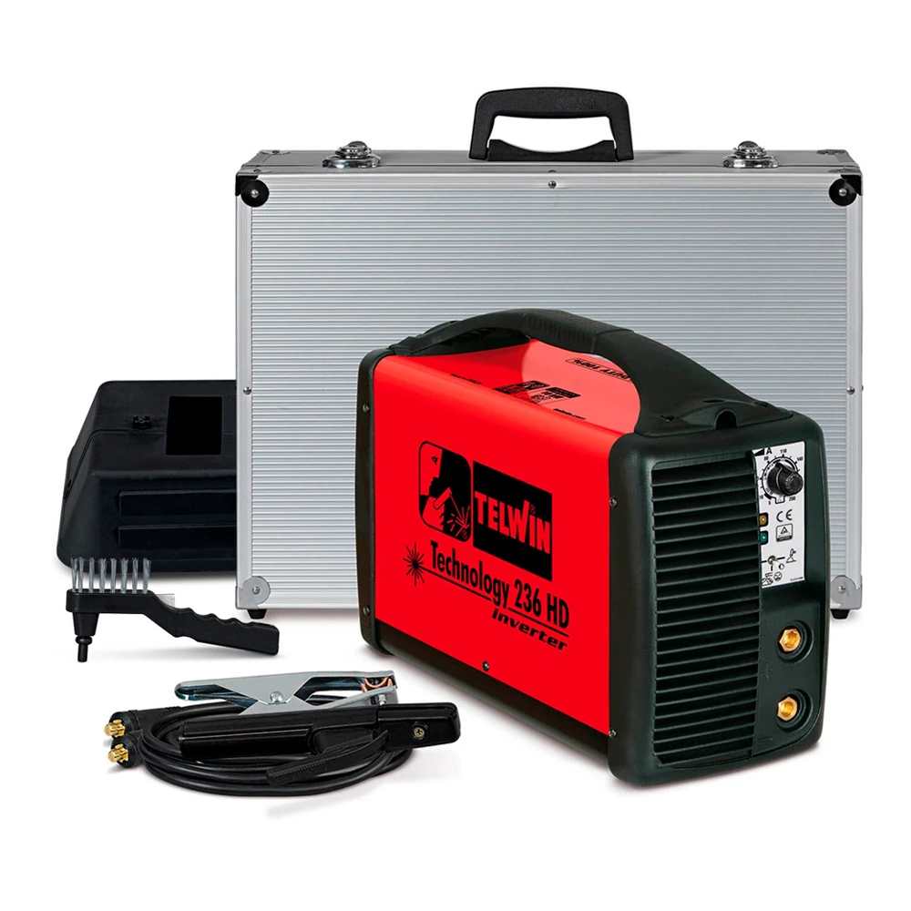 Инвертор MMA в кейсе Telwin Technology 236 HD case 1