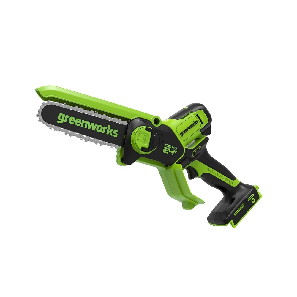 Пила цепная Greenworks GD24CSMNX (без батареи и зарядного устройства) (2008707) 1