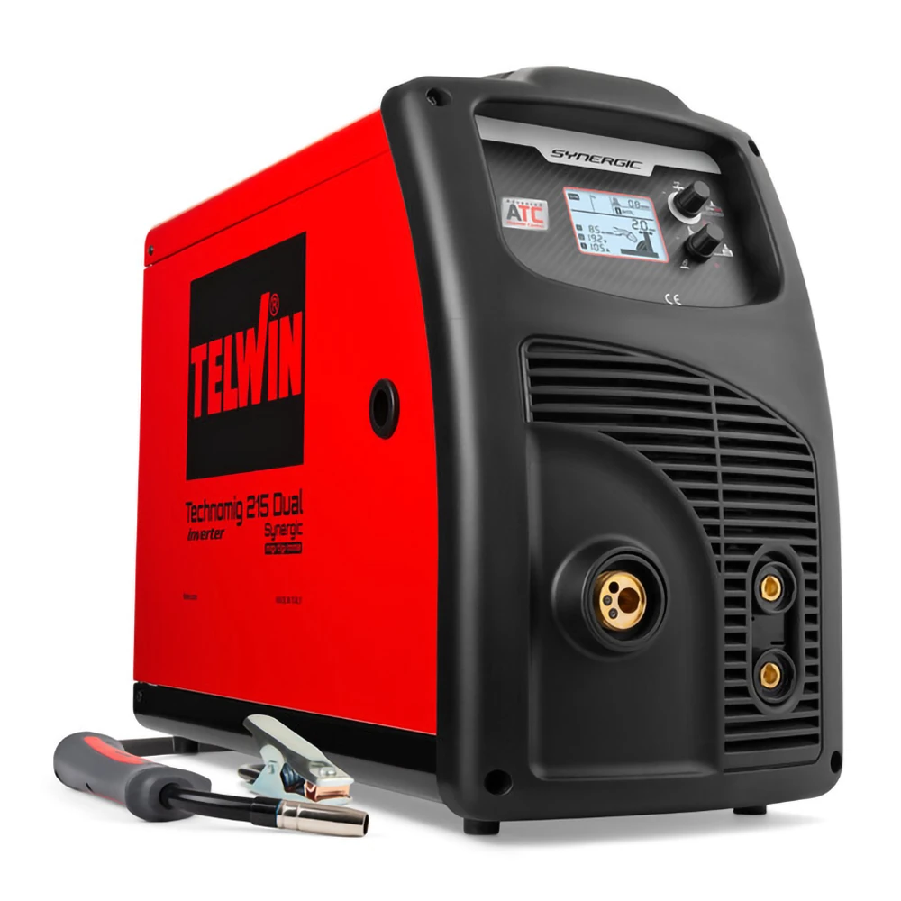 Инвертор MIG-MAG Telwin Technomig 215 Dual Synergic 2